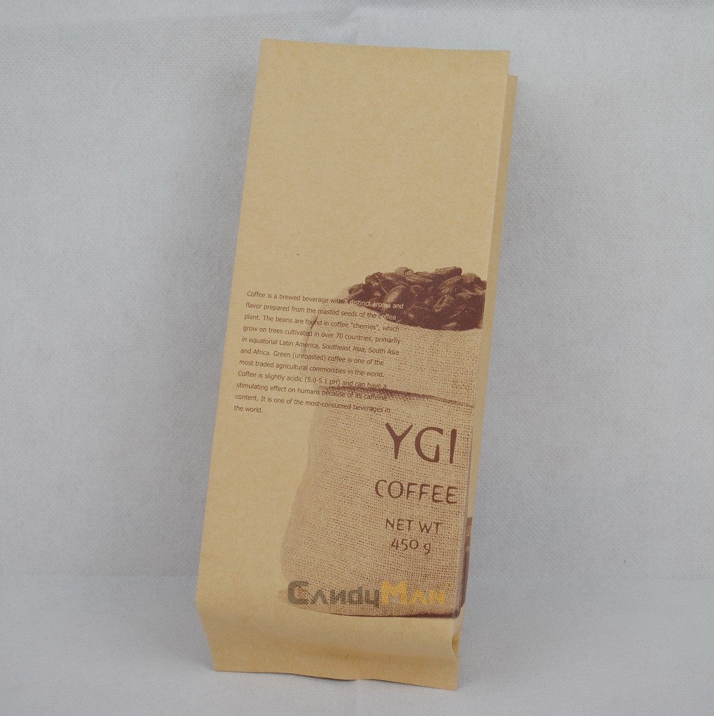 牛皮紙咖啡茶葉合掌包裝袋印刷-漸層印刷1